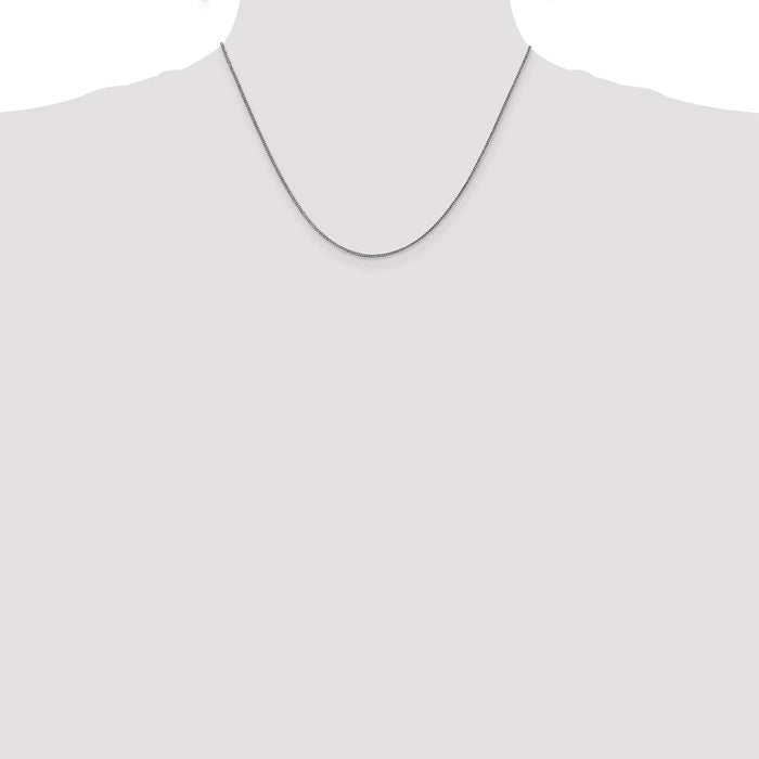 Buy Stylish 14K White Gold Franco Chain 18-Inch 0.9mm - Affordable Luxury-4