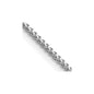 Exclusive 14K White Gold 24-Inch 1mm Franco Chain - Stylish & Durable-4