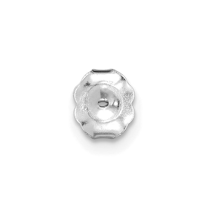 Exclusive 14K White Gold 1/2 ct Lab-Grown Diamond Oval Stud Earrings - Stylish Design!-5