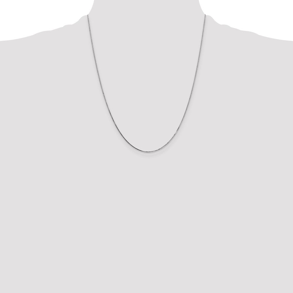 Buy Stylish 14K White Gold Box Chain - 22-Inch, 0.7mm, Quality & Value