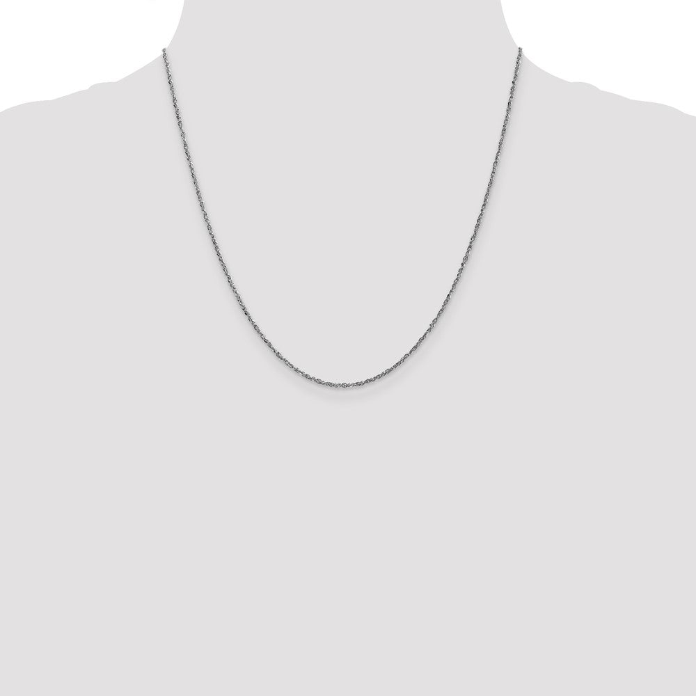 Buy Exclusive 14K White Gold Ropa Chain 20-Inch 1.7mm - Stylish & Affordable!