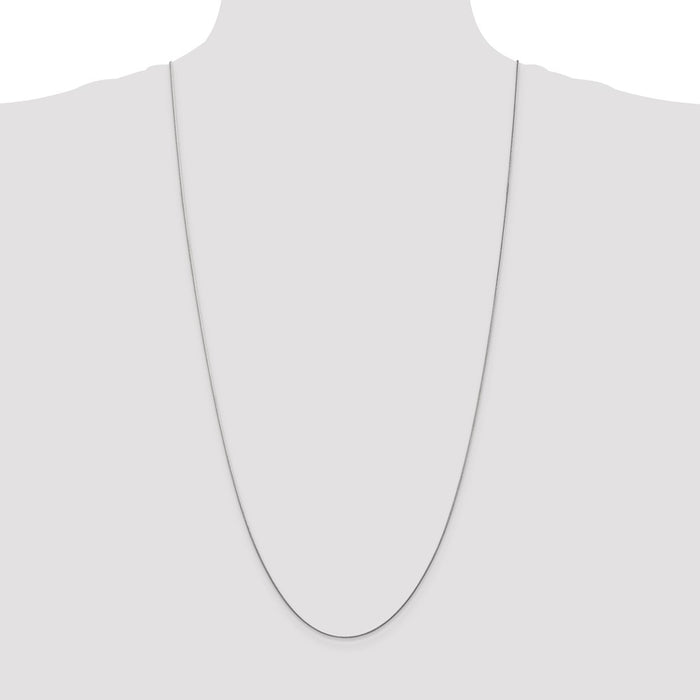 Exclusive 30-Inch 14K White Gold Snake Chain - Affordable Luxury Jewelry-4