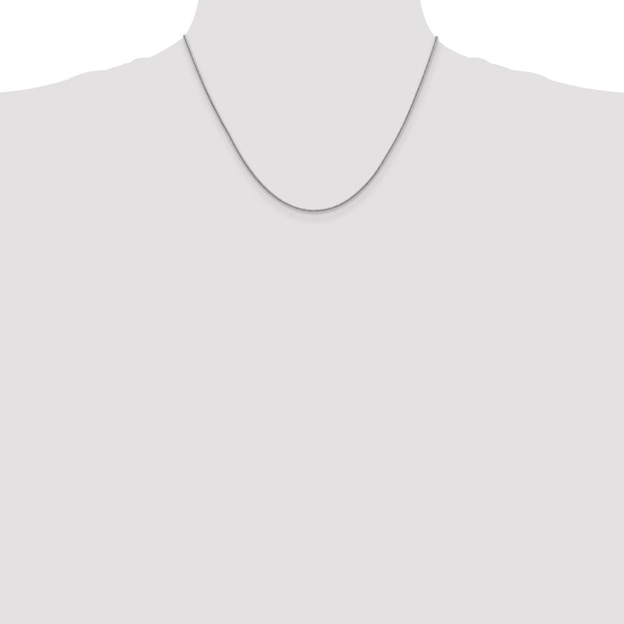 Buy Exclusive 14K White Gold 18-Inch Snake Chain - Stylish 1.4mm Design-4