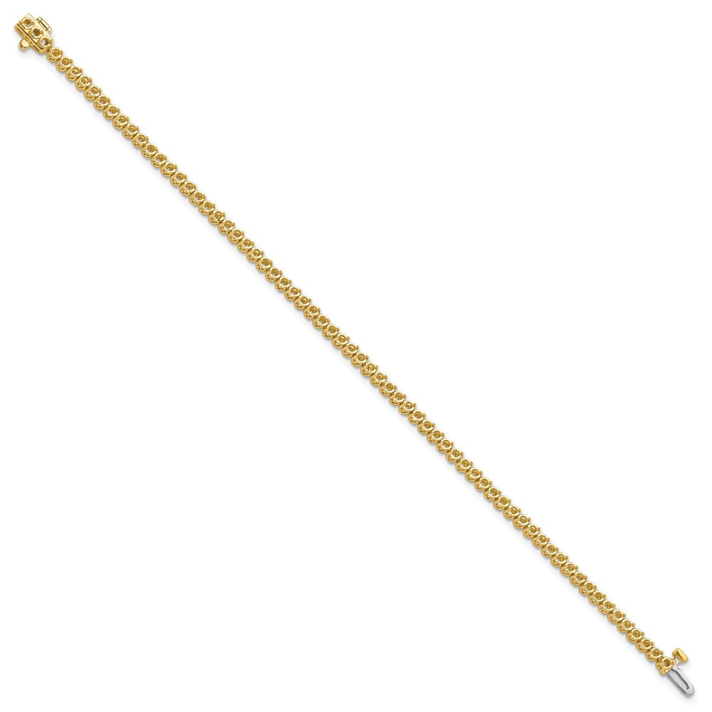 Shop Stylish 14K Gold 1.9mm Round Diamond Bracelet Setting - Luxury Design
