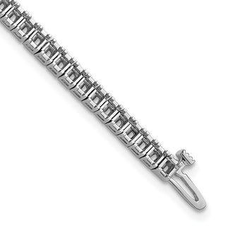 Buy Stylish 14K White Gold 2.25mm Tennis Bracelet Setting with 5ct Diamonds