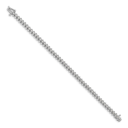 Buy Exclusive 14K White Gold VS Diamond Tennis Bracelet - Stylish Sparkle!