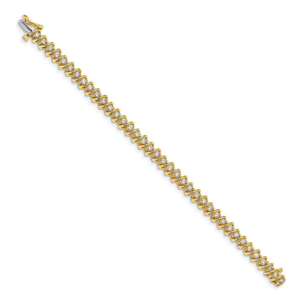 Shop Exclusive 14K Gold Diamond Tennis Bracelet - Stylish & Affordable Luxury