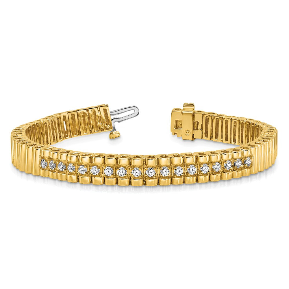 Shop 14K Gold AAA Diamond Chain Bracelet - Stylish Luxury at an Affordable Price