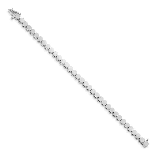 Shop 14K White Gold Add-A-Diamond Bracelet | 35 Stone Capacity, Stylish Value