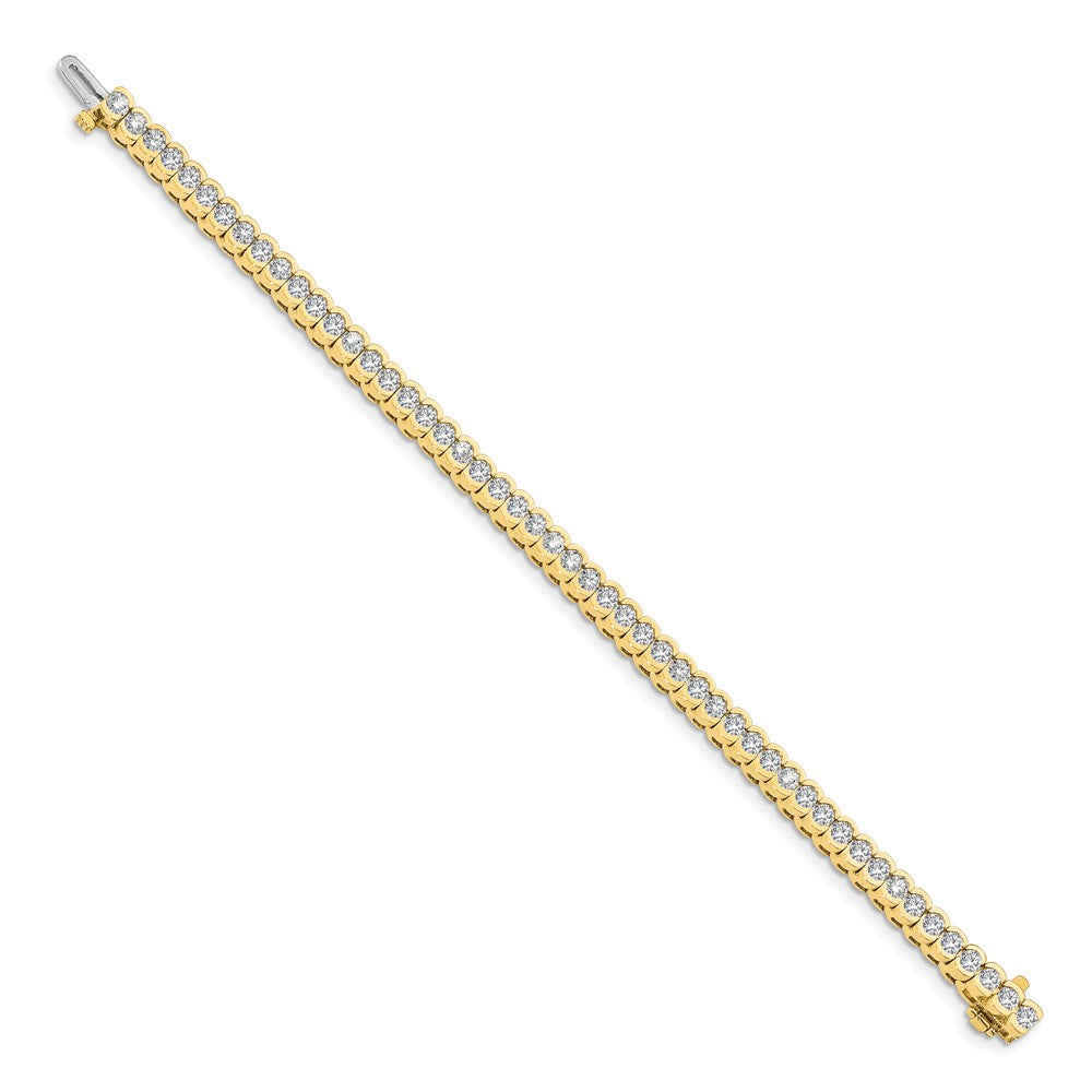 Buy Exclusive 14K Gold 3mm Round Diamond Tennis Bracelet Setting - Stylish Value