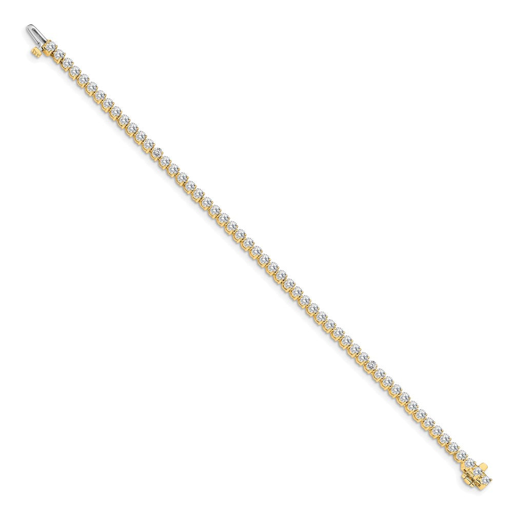 Shop Luxury 14K Gold Diamond Tennis Bracelet Setting - Stylish & Affordable!