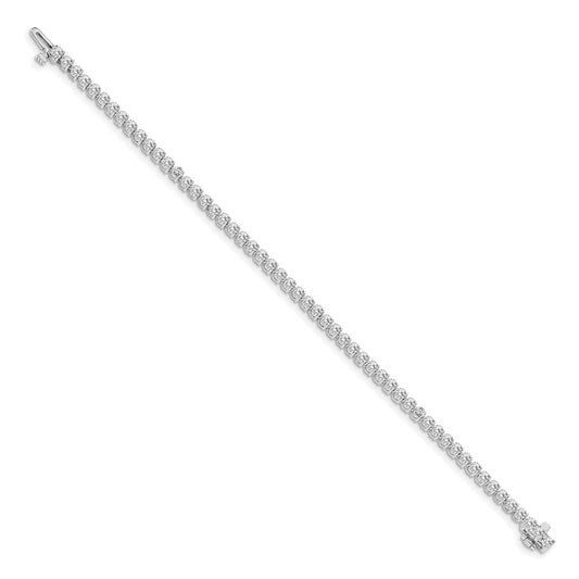 Buy Exclusive 14K White Gold AAA Diamond Tennis Bracelet - Stylish & Value Design