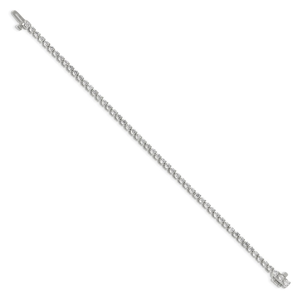 Shop Stylish 14K White Gold Diamond Tennis Bracelet Setting - Luxury Design, Perfect Fit