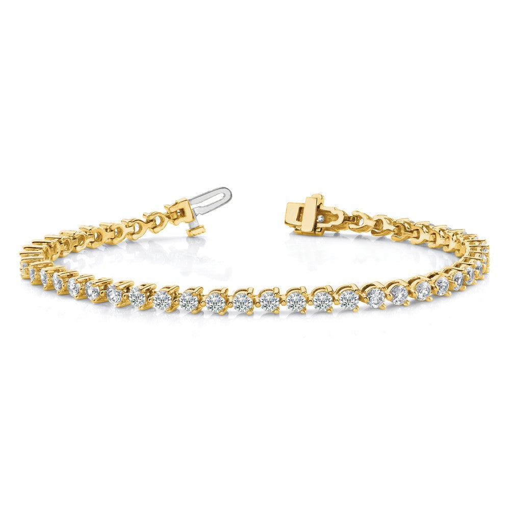 Buy Exclusive 14K Gold Diamond Tennis Bracelet Setting - Stylish & Luxurious!