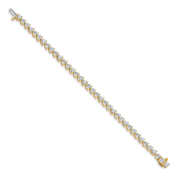 14K Gold Diamond Tennis Bracelet - Style GR1-1020925
