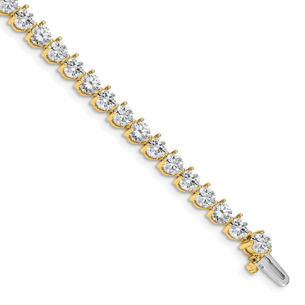 14K Gold Diamond Tennis Bracelet Setting - Style GR1-1020927