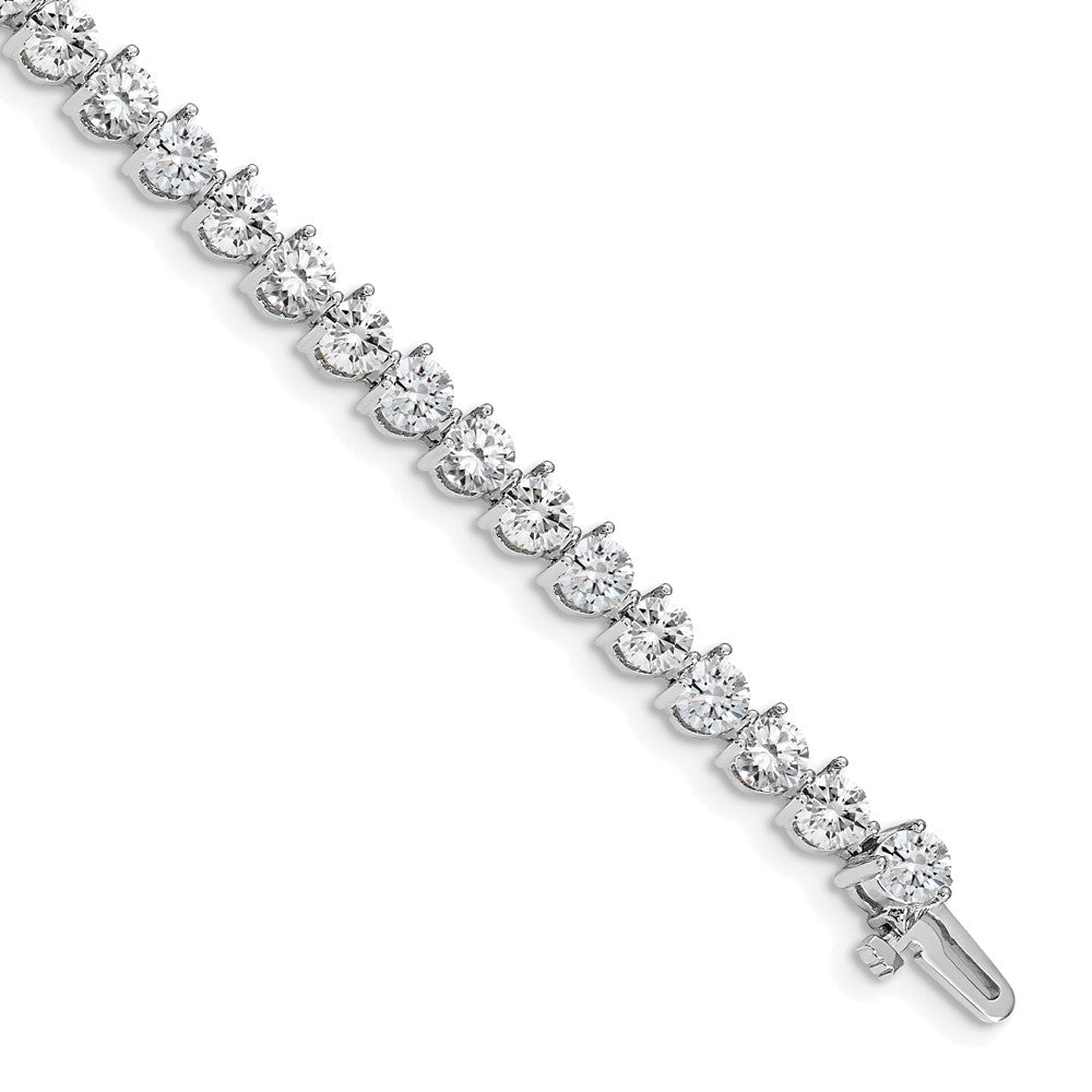 Shop Stylish 14K White Gold Diamond Tennis Bracelet Setting - Luxury Design