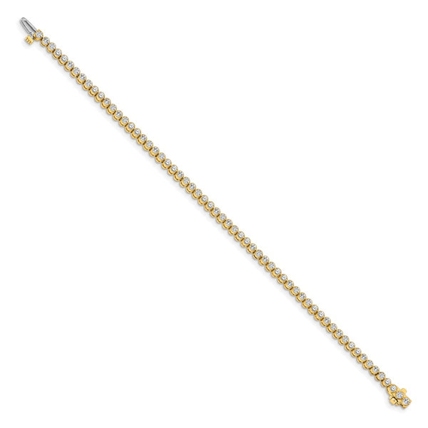 14K Gold Diamond Tennis Bracelet Setting - Style GR1-1021247