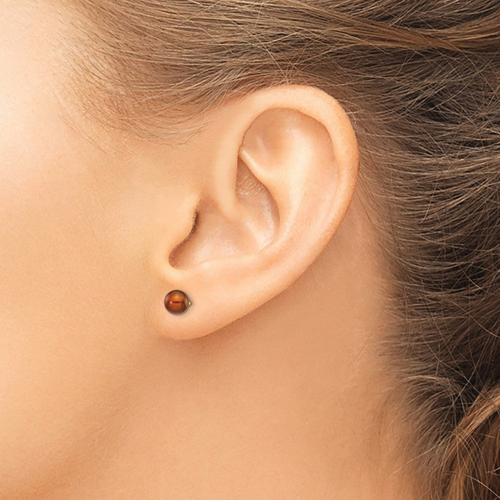 Buy Stylish 14K Gold Freshwater Pearl Stud Earrings (5-6mm) - Luxury Value!