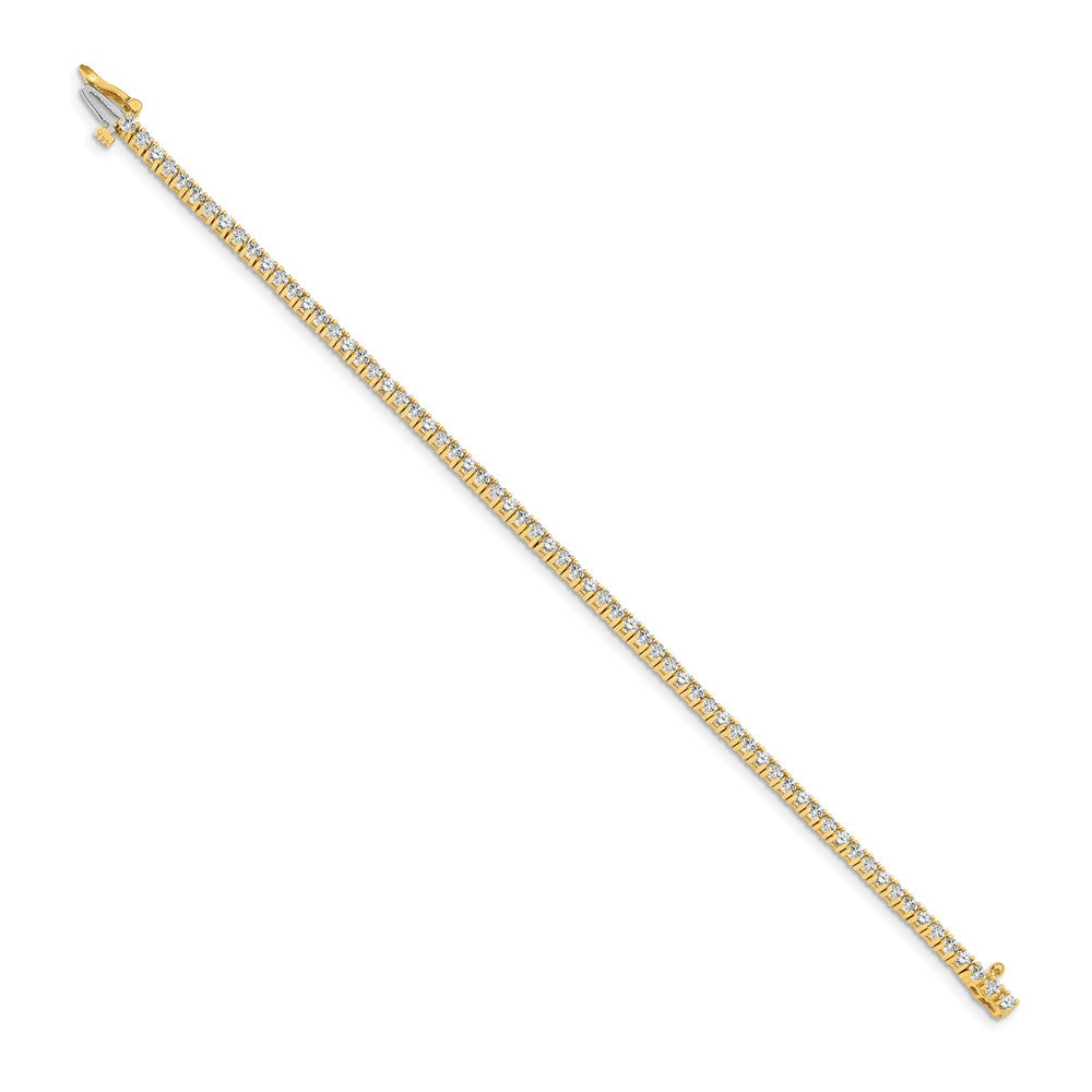 Shop Designer 14K Gold AA Diamond Tennis Bracelet - Stylish Luxury Value