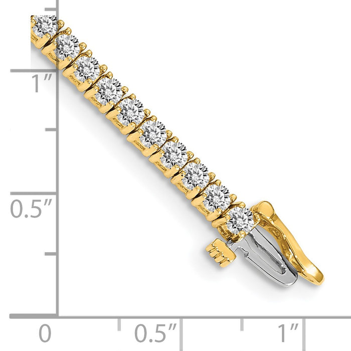 Buy Stylish 14K Gold Tennis Bracelet Setting - High-Quality, Affordable Elegance-4