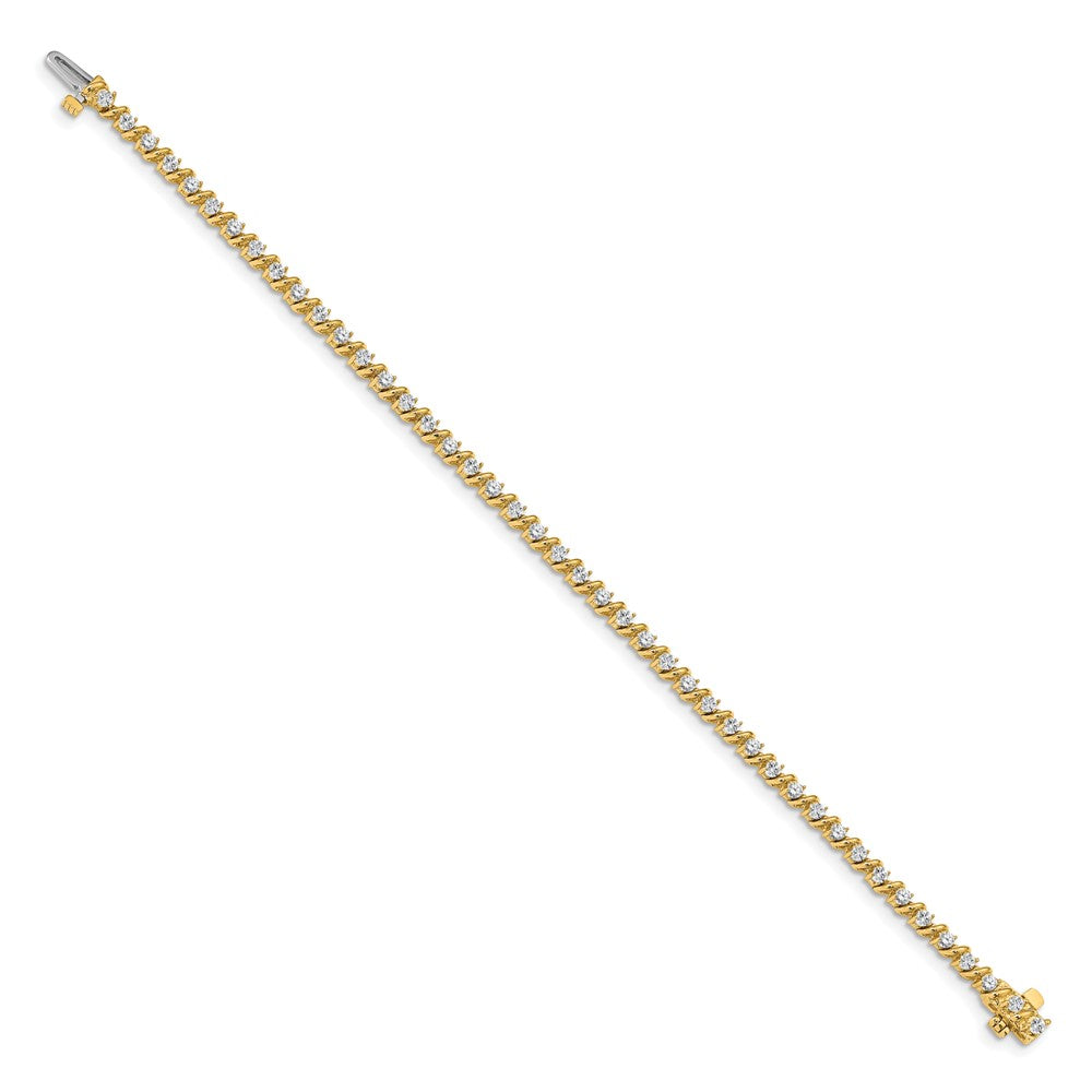Buy Stylish 14K Gold AA Diamond Tennis Bracelet | Affordable Luxury Gift