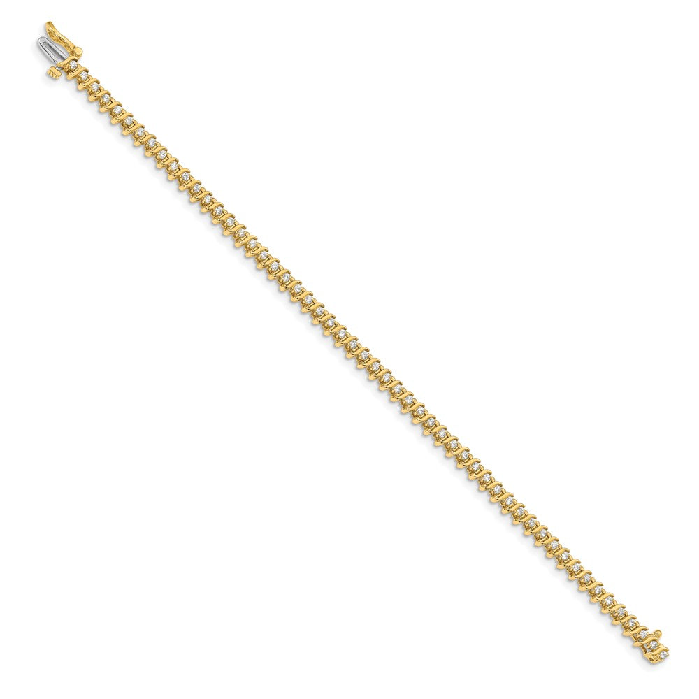 Shop Stylish 14K Gold Diamond Tennis Bracelet - Affordable Luxury Jewelry