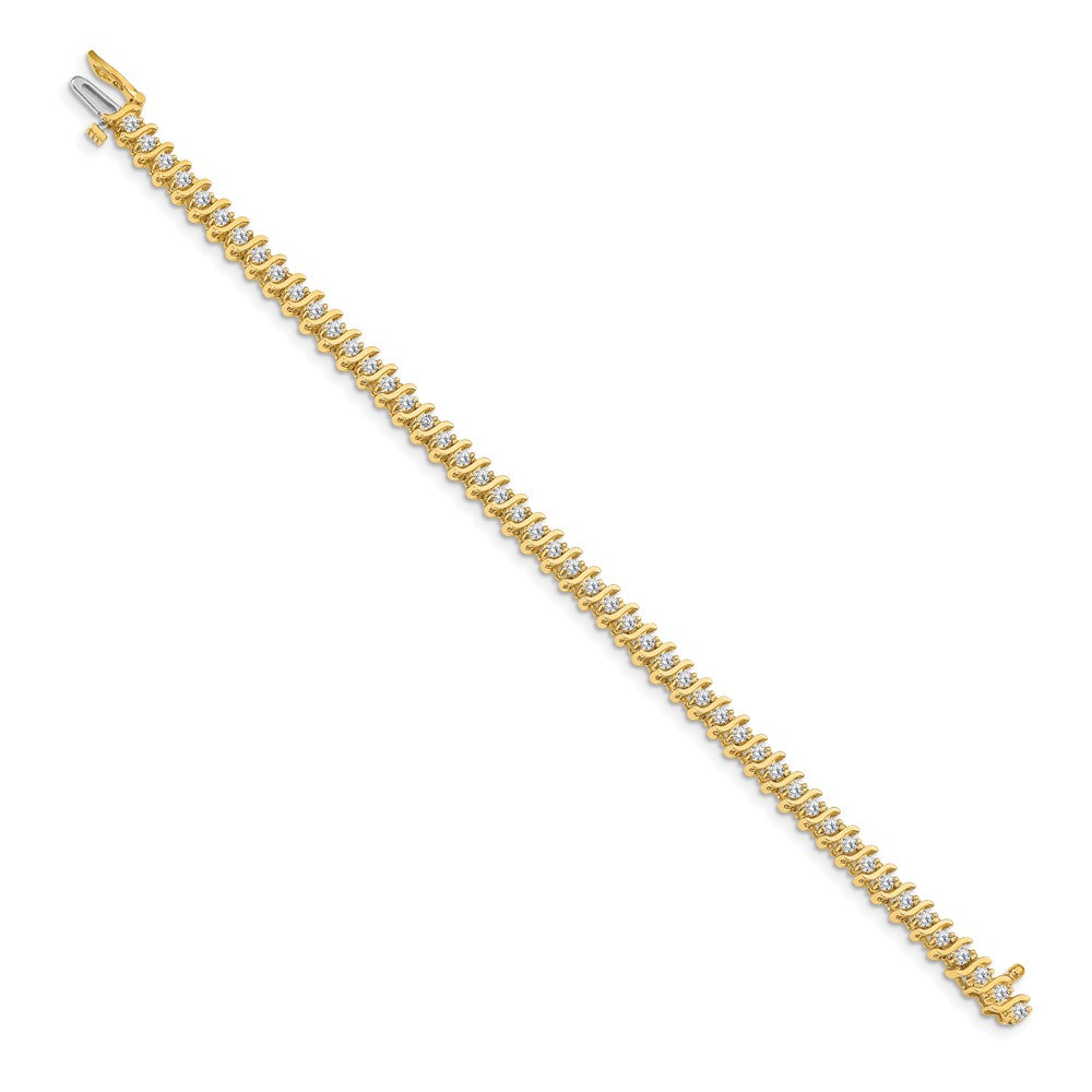 Shop Exclusive 14K Gold 2.2mm Diamond Tennis Bracelet Setting - Luxury Value!