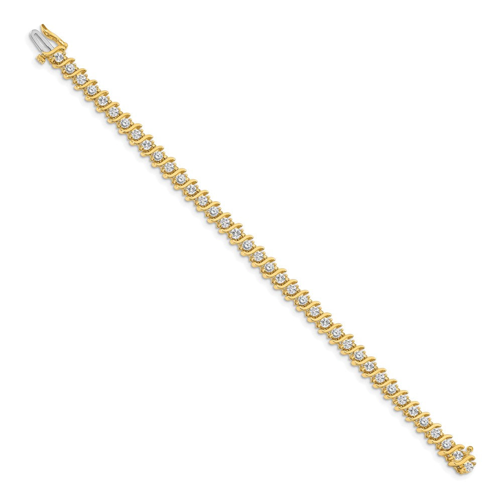 Buy Exclusive 14K Gold 3mm Diamond Tennis Bracelet Setting - Stylish Luxury!