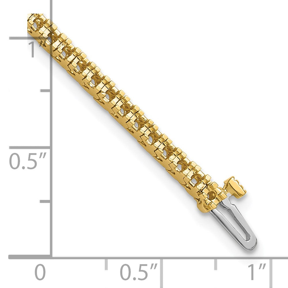 High-Quality 14K Gold Diamond Tennis Bracelet Setting - Stylish & Affordable!