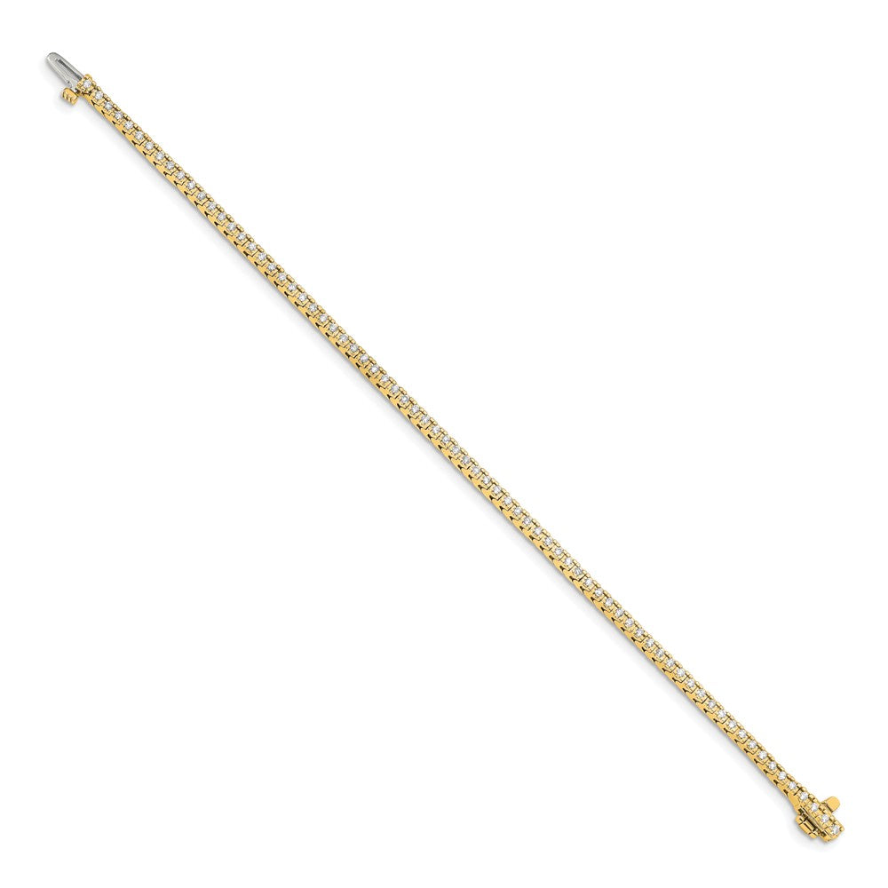 Buy Stylish 14K Gold AA Diamond Tennis Bracelet - 7.5" Long & Affordable Luxury