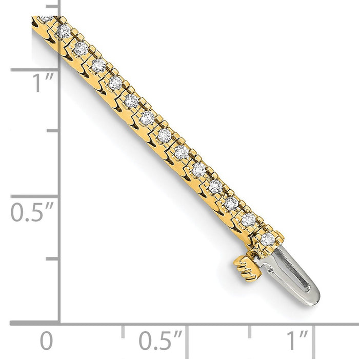 Buy Exclusive 14K Gold Diamond Tennis Bracelet - Stylish Luxury at Great Price-4
