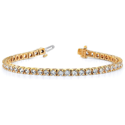 Buy Exclusive 14K Gold Diamond Tennis Bracelet - Stylish Luxury at Great Price