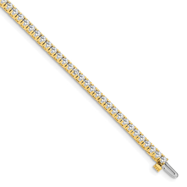 14K Gold Diamond Tennis Bracelet Setting - Style GR1-1021104
