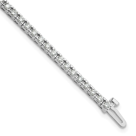 Buy 14K White Gold VS Diamond Tennis Bracelet - Stylish Elegance & Luxury
