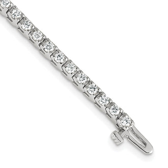 Shop Stylish 14K White Gold Diamond Tennis Bracelet - 7.5in, Luxury Value