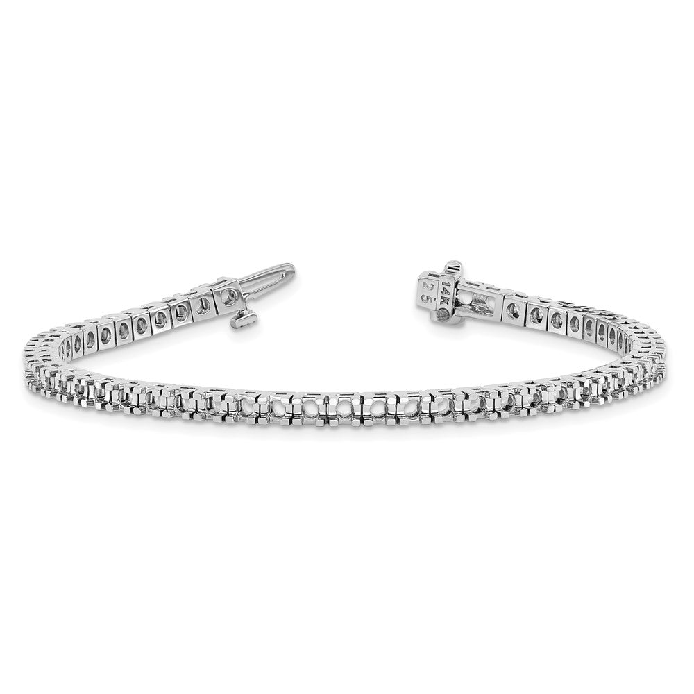 Buy 14K White Gold Tennis Bracelet Setting - Stylish & High-Quality Design