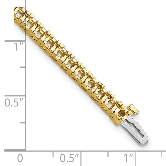 Buy Stylish 14K Gold Diamond Tennis Bracelet - Luxury Design, Affordable Price-4