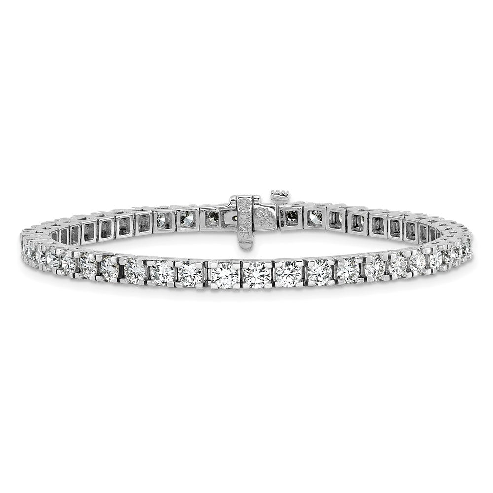 Exclusive 14K White Gold Tennis Bracelet Setting - Stylish and Affordable Elegance