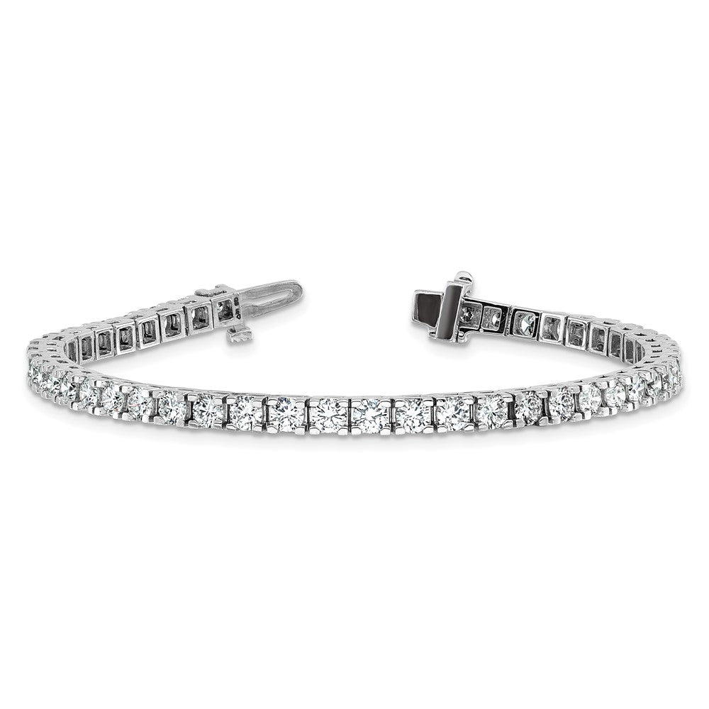 Exclusive 14K White Gold Tennis Bracelet Setting - Stylish and Affordable Elegance
