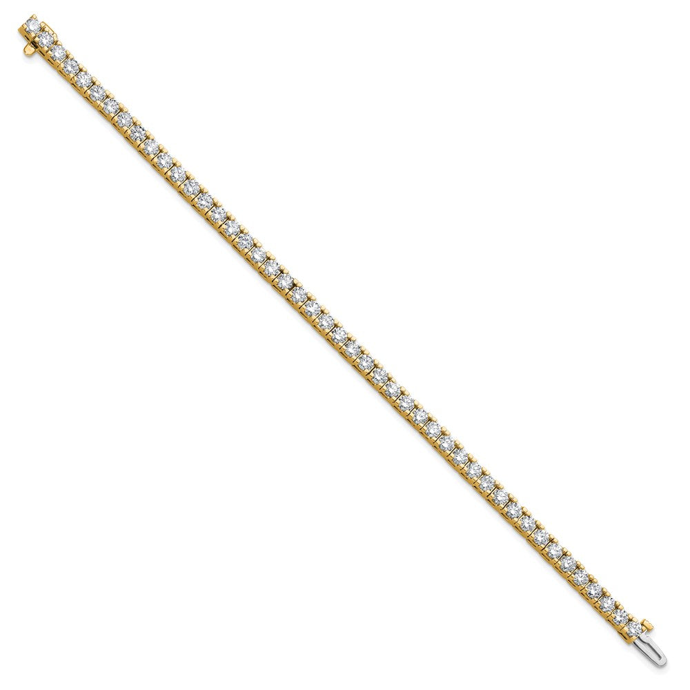 High-Quality 14K Gold Diamond Tennis Bracelet Setting - Stylish & Affordable!