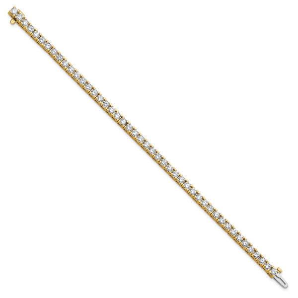 14K Gold Diamond Tennis Bracelet Setting - Style GR1-1020979