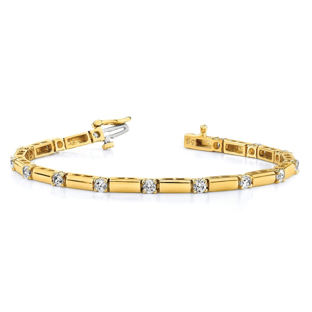 Shop 14K Gold Diamond Tennis Bracelet - Stylish Design, Affordable Luxury