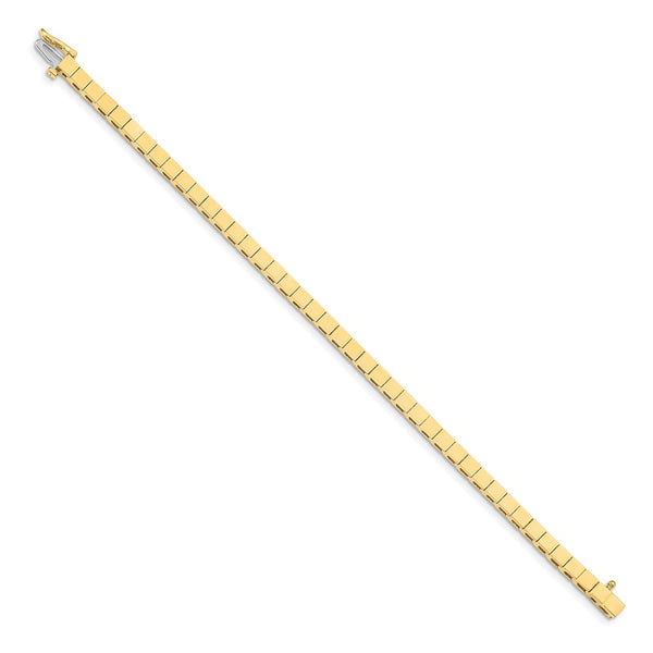 14K Gold Add-a-Diamond Bracelet - 43 Stone, 3mm Capacity