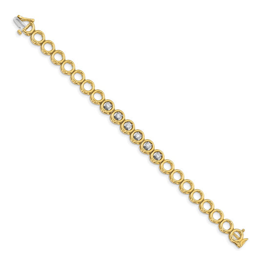 High-Quality 14K AA Diamond Enhancer Bracelet - Stylish Luxury at Great Value