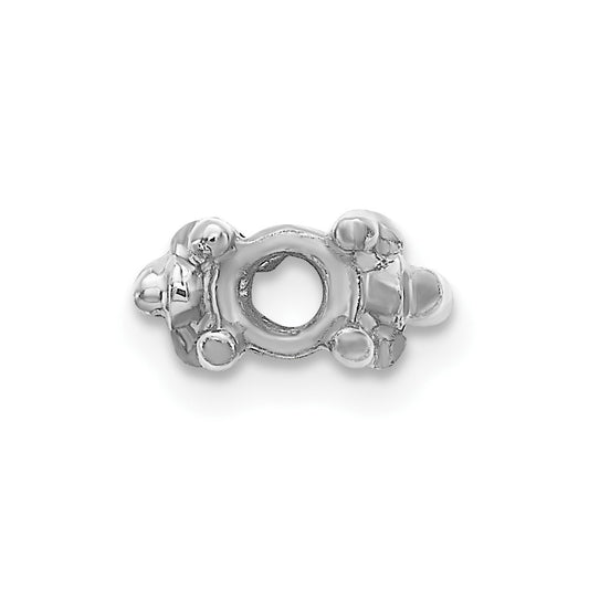 High-Quality 14K White Gold X856 Headpiece - Stylish & Affordable Elegance