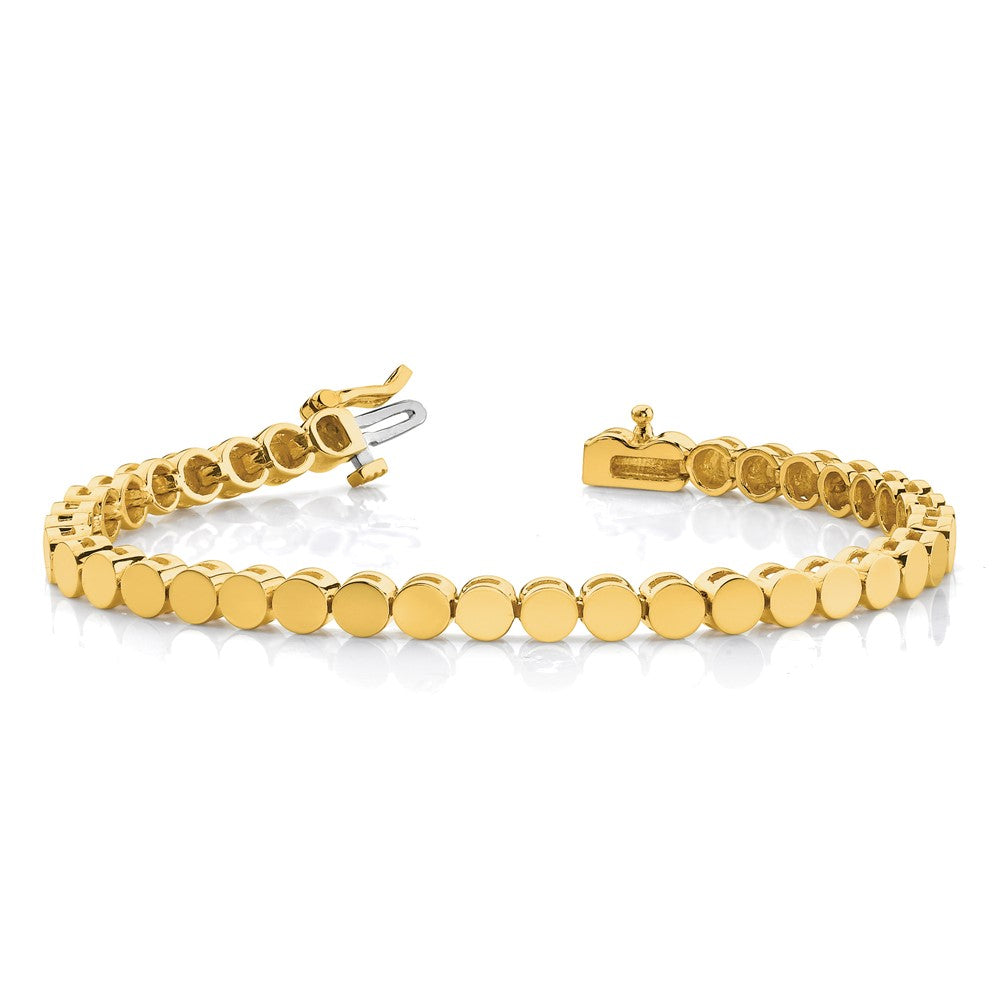 Exclusive 14K Gold Add-a-Diamond Bracelet - 39 Stone Holders for 3mm Diamonds