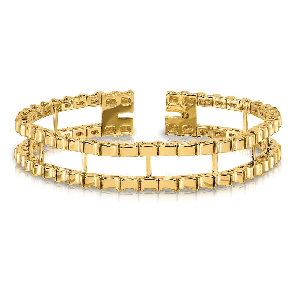 Exclusive 14K Gold Tennis Bracelet Blank - Stylish & Affordable Luxury Design