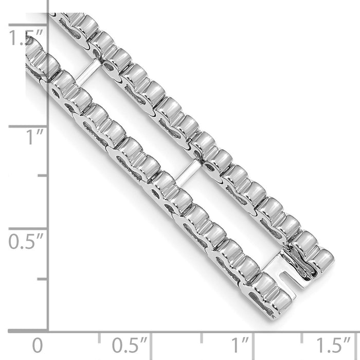 Order Stylish 14K White Gold Tennis Jacket Setting - Luxury Value & Quality-4