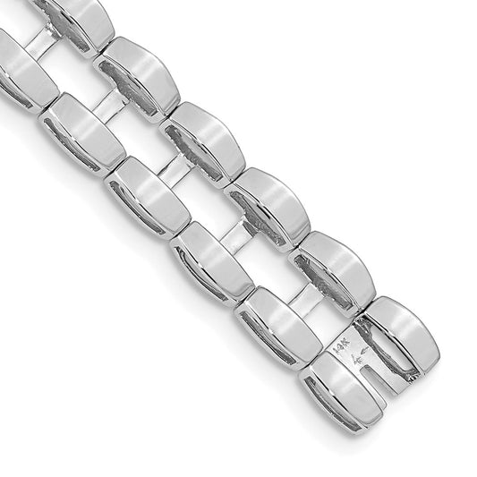 High-Quality 14K White Gold Tennis Jacket Setting | Stylish & Affordable Elegance